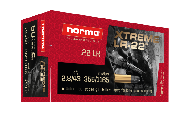 Norma XTREME LR-22 produktförpackning