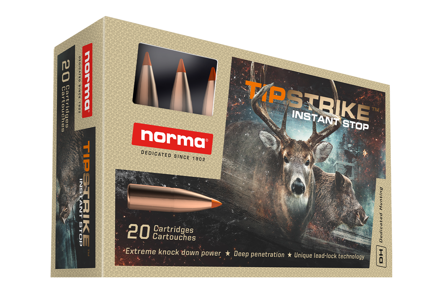 Norma TIPSTRIKE produktförpackning